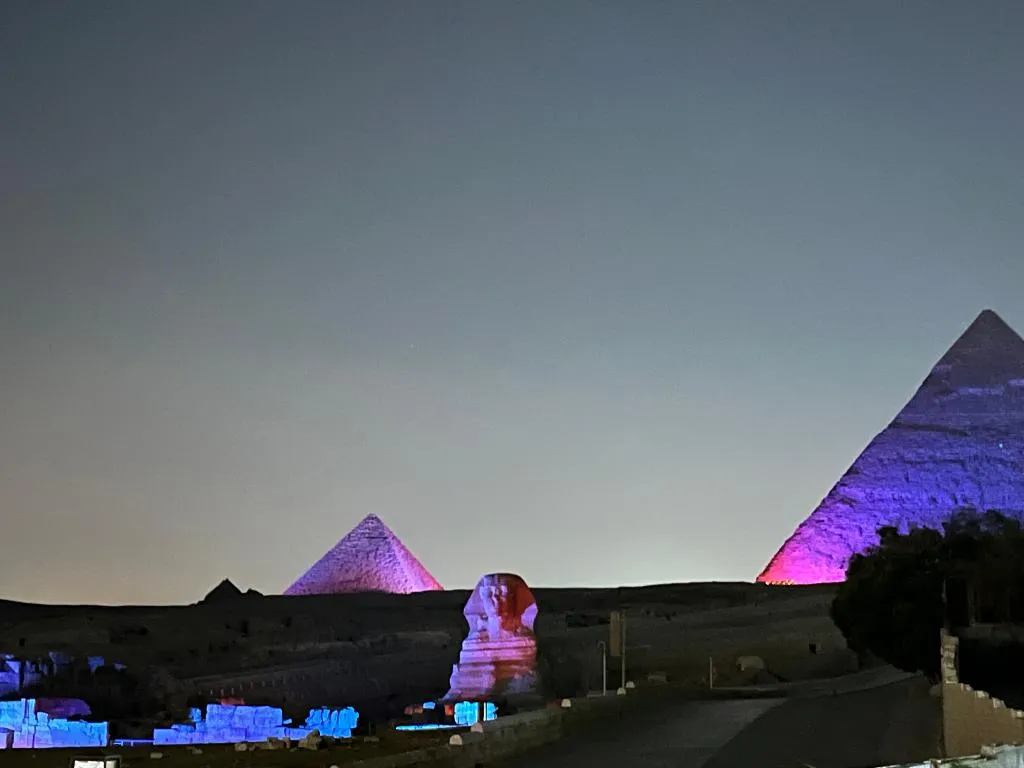 General view, The Gate Hotel Front Pyramids & Sphinx View Hotel, Cairo