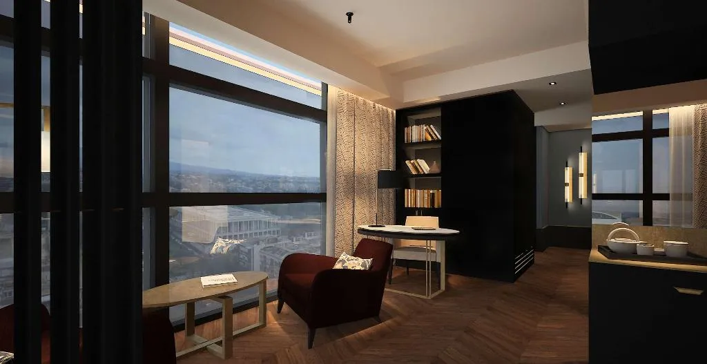 DOUBLE KING SIZE BED Room, Hilton Rome Eur La Lama, Rome