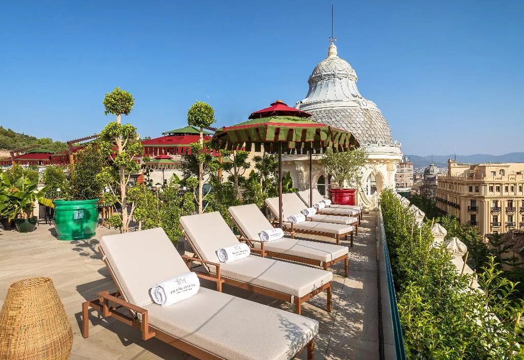 Terrace, Palacio Gran Via, A Royal Hideaway Hotel, Andalucia