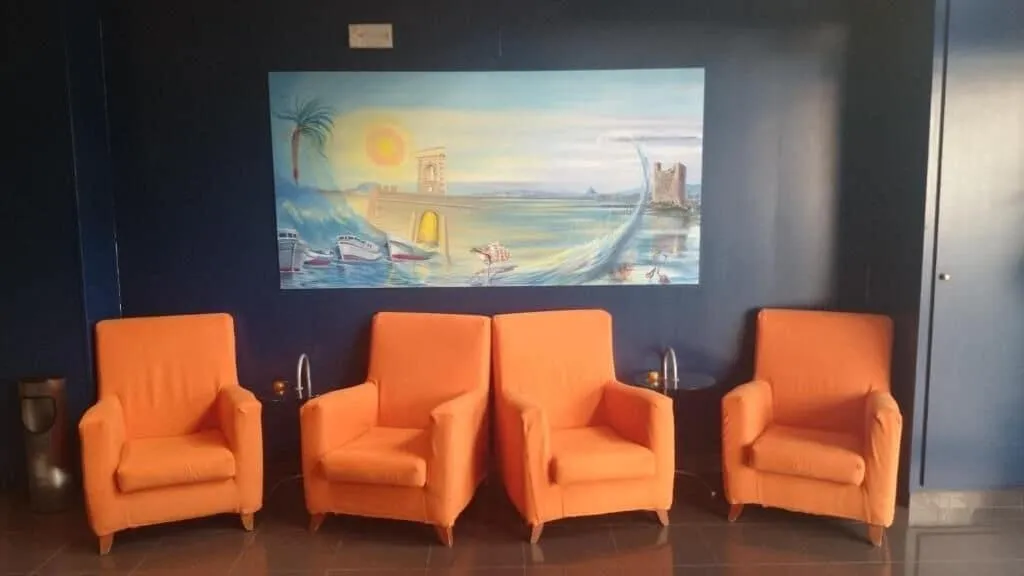 Lobby, Hostal Quatre Llunes, Costa Blanca