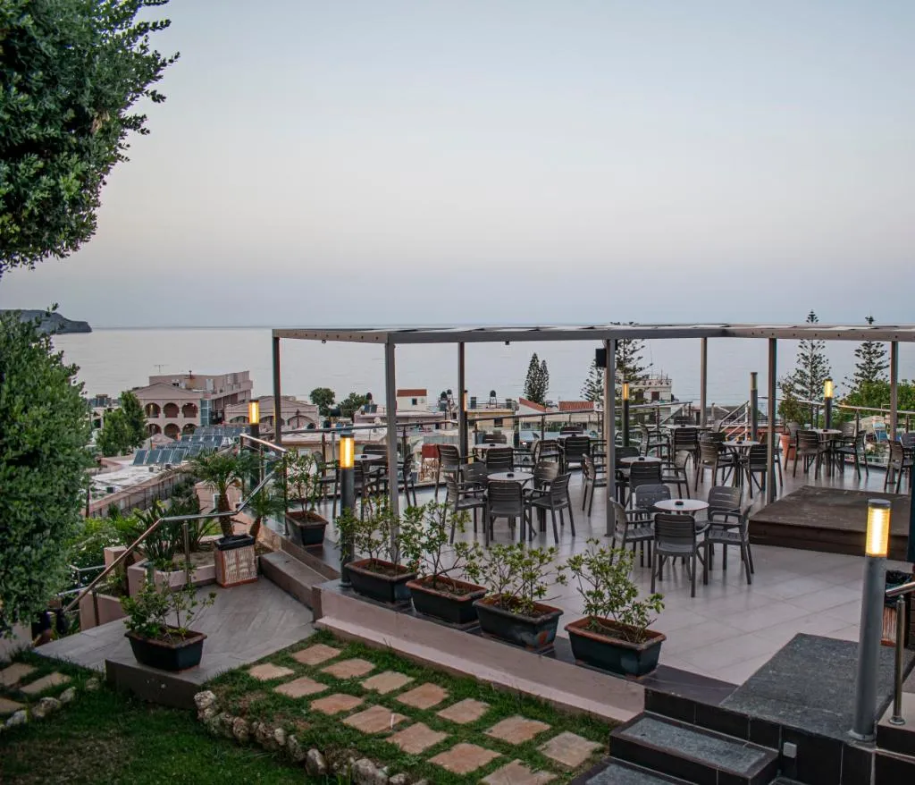 Restaurant, Galini Sea View, Crete