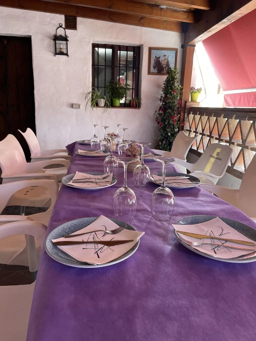 Terrace, Hotel Posada Del Bandolero, Costa Del Sol