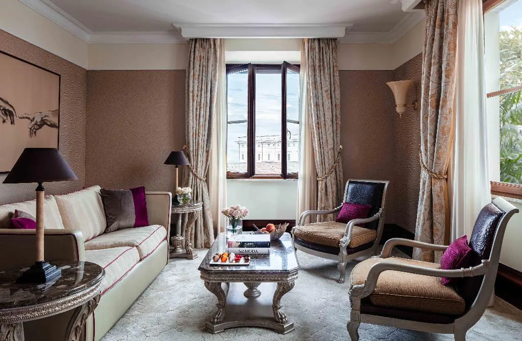 JUNIOR SUITE WITH TERRACE Room, Anantara Palazzo Naiadi Rome Hotel, Rome