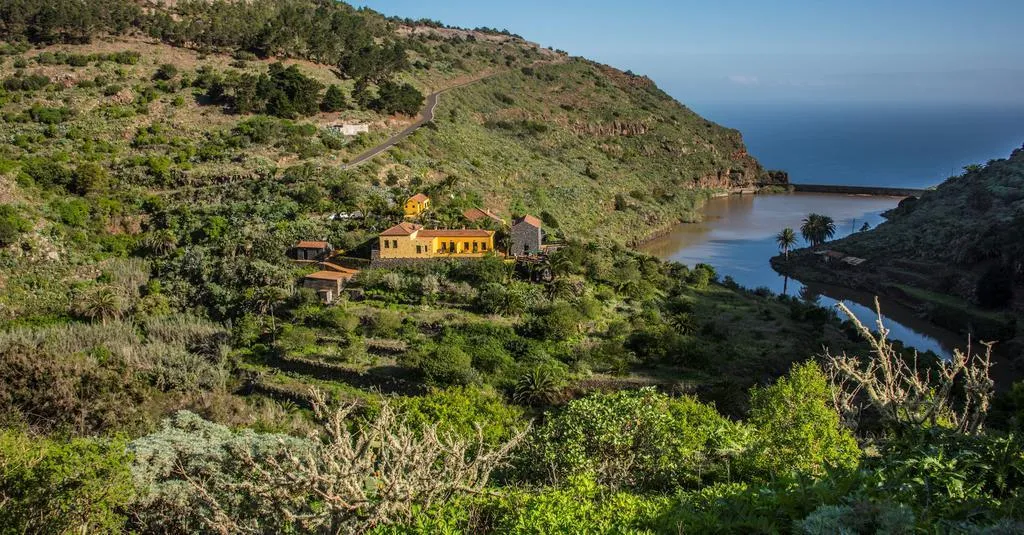 General view, Las Casas del Chorro, La Gomera
