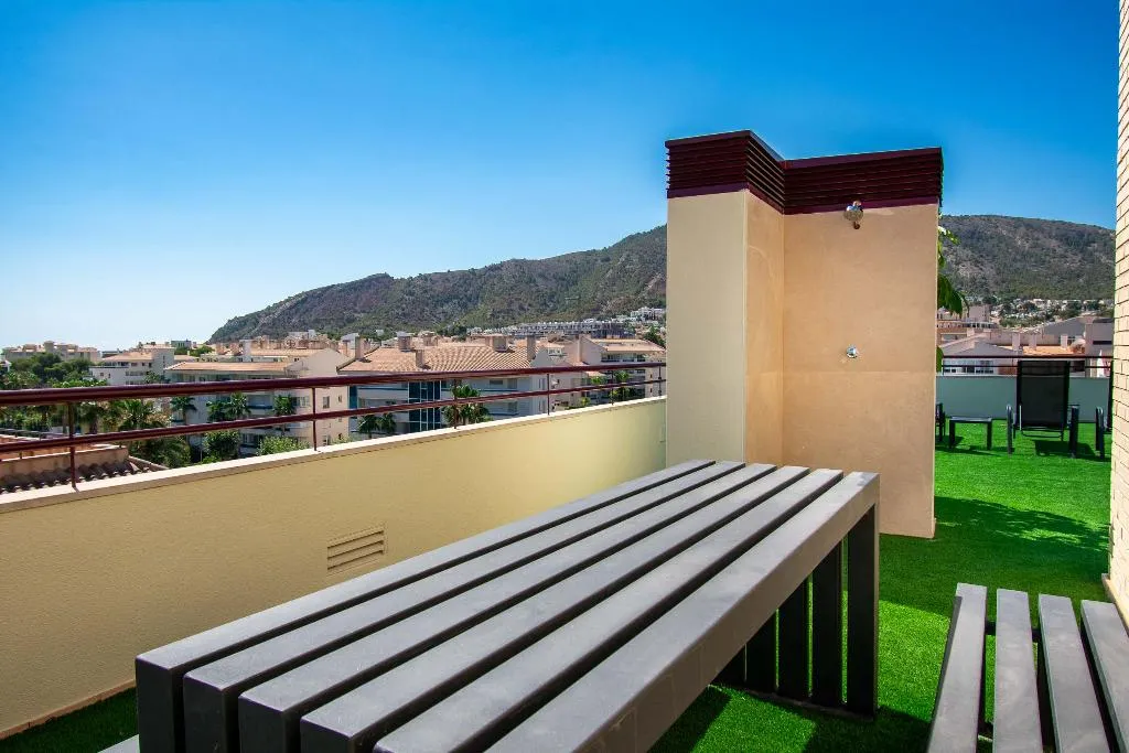 Terrace, Albir Confort Avenida Apartamentos, Costa Blanca