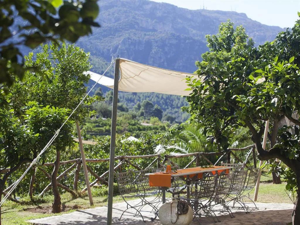 Terrace, Fornalutx Petit Hotel, Majorca