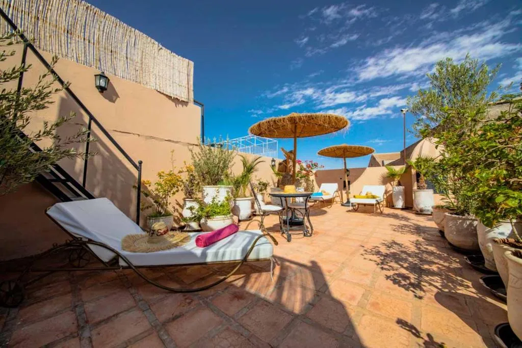 Terrace, Riad 7 Saints, Marrakech