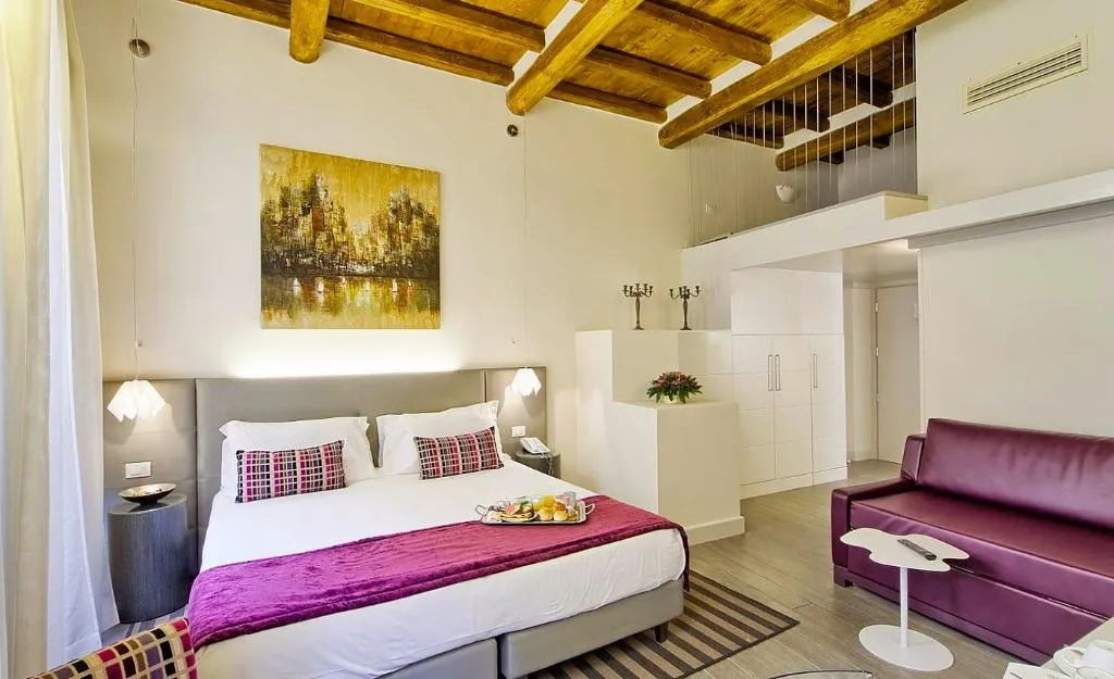 QUADRUPLE STANDARD Room, Trevi Palace Luxury Inn, Rome