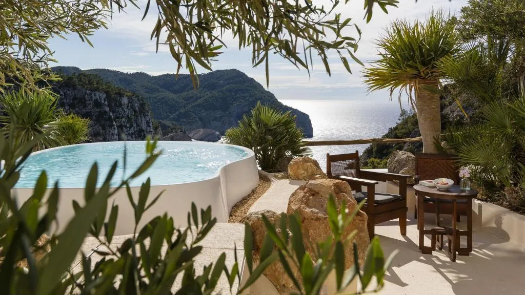 Terrace, Hacienda Na Xamena, Ibiza