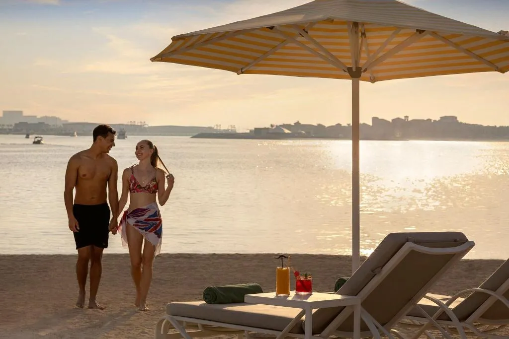 Beach, Marriott Resort Palm Jumeirah Dubai, Dubai