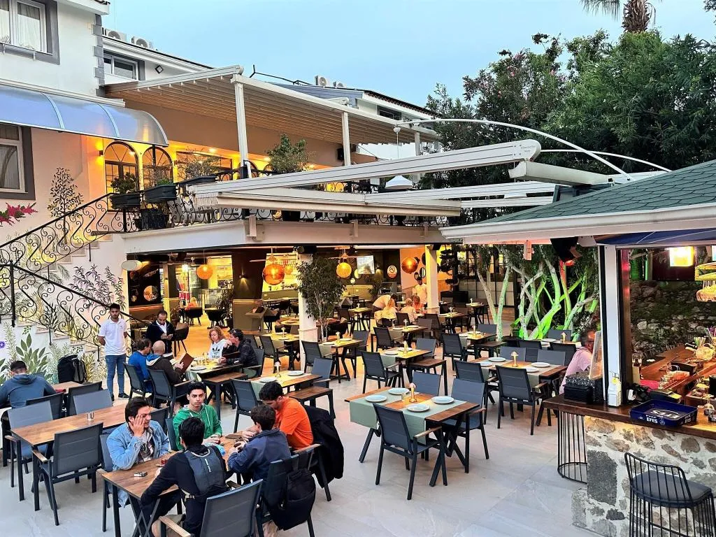 Restaurant, Tonoz Beach Hotel, Dalaman