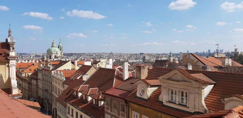 General view, The Golden Wheel, Prague