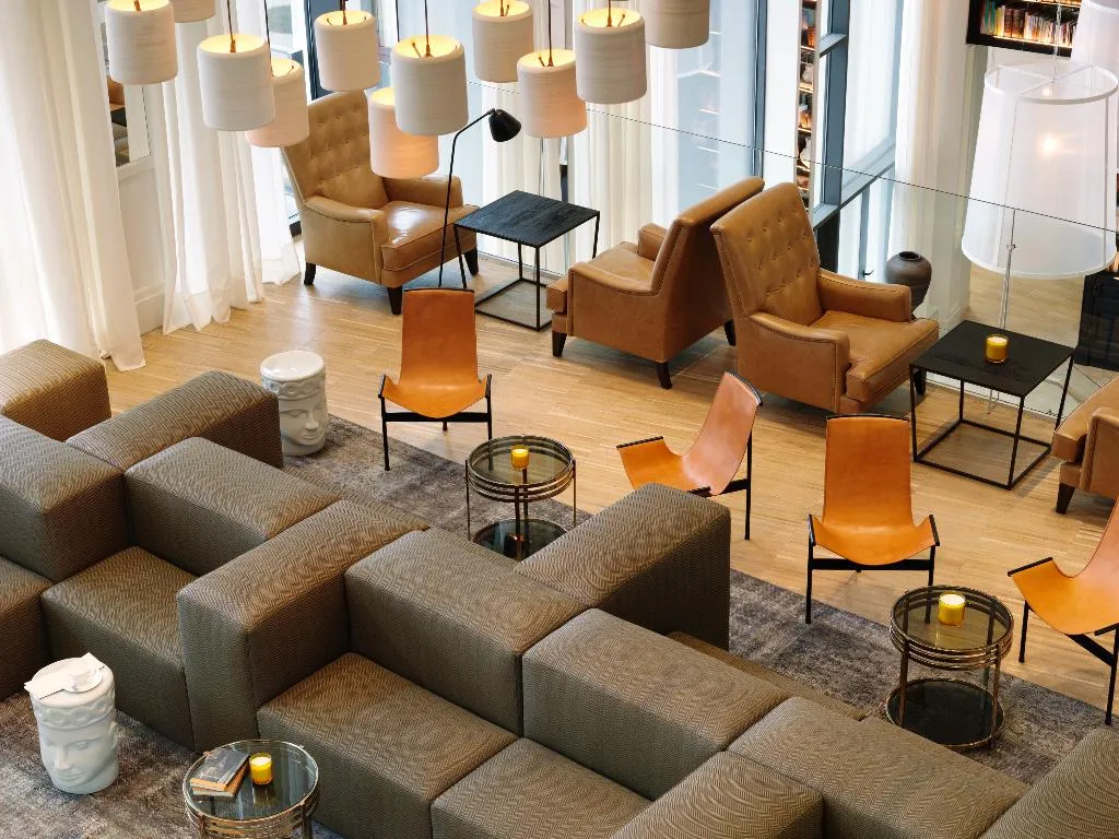 Lobby, Hotel Camiral, Costa Brava