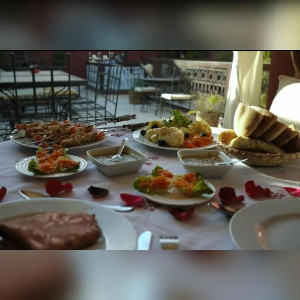 Restaurant, Riad Al Mansoura, Marrakech