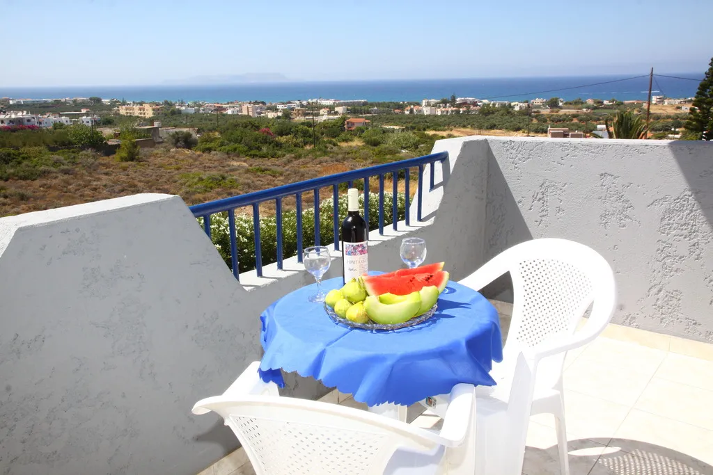 Terrace, Villa Marina, Crete