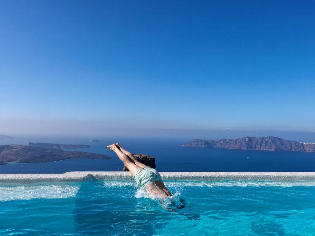 Pool, Astra Suites, Santorini