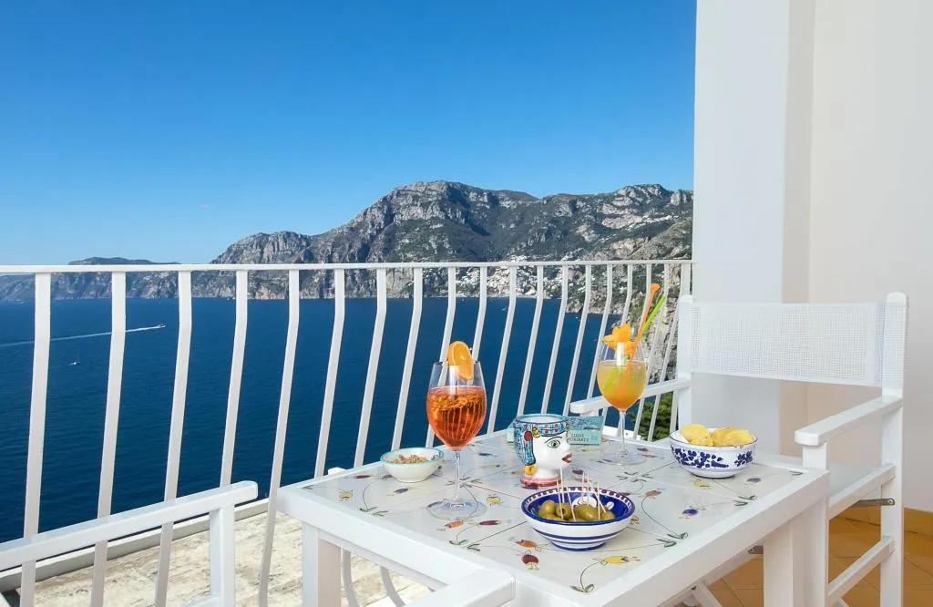 Double or Twin SEA VIEW Room, Tramonto D'oro, Naples