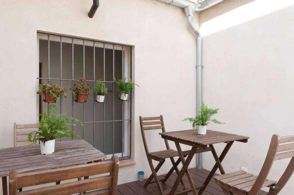 Terrace, The Nomad Hostel, Seville