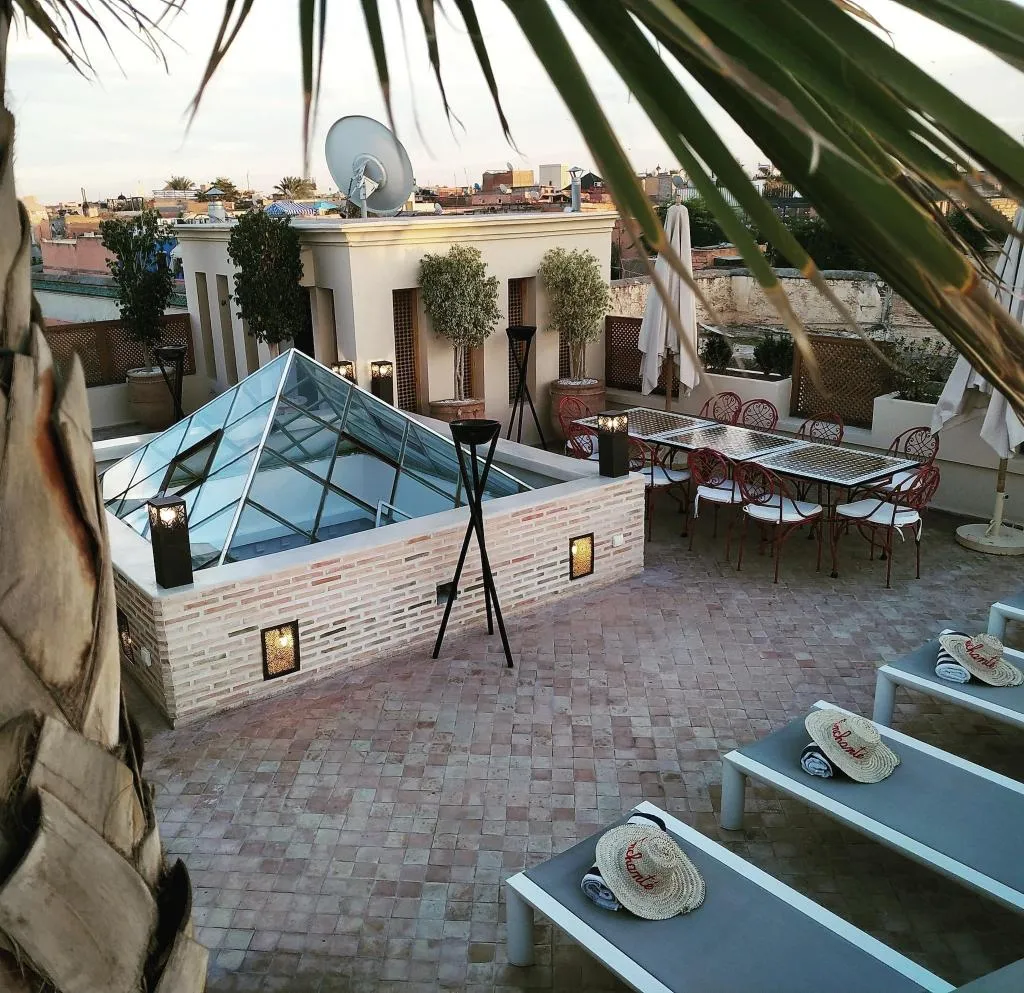 General view, Riad Enchanté, Marrakech