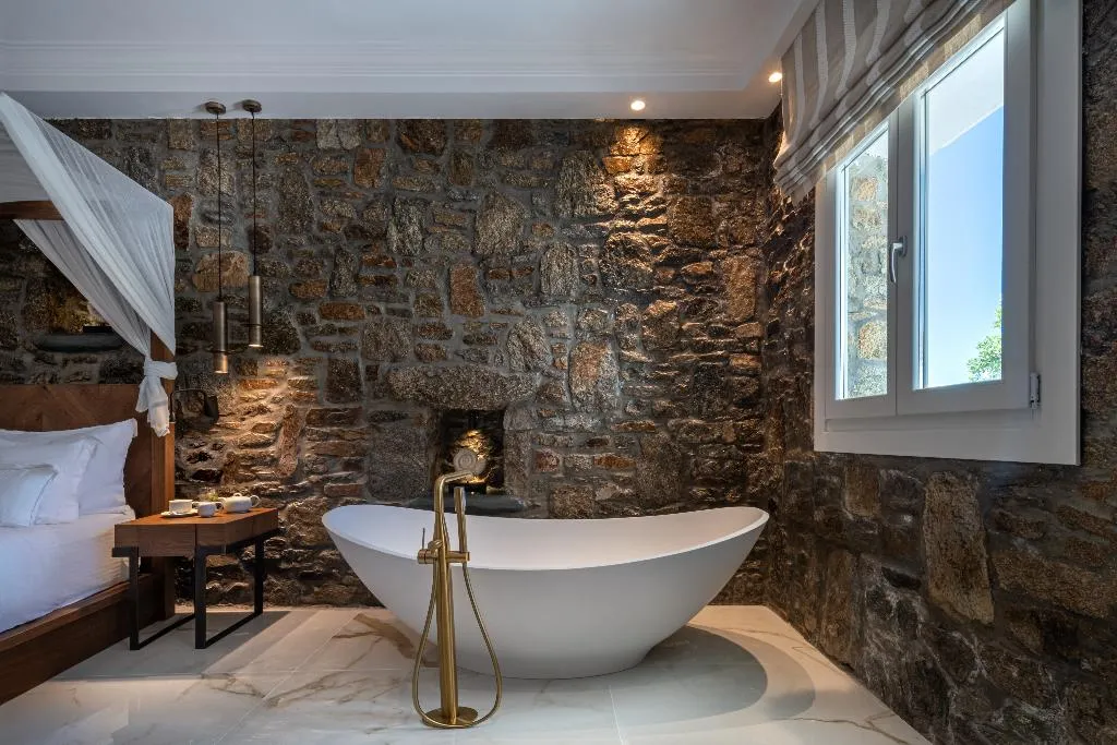 SUITE HONEYMOON Room, Nissaki Boutique Hotel, Mykonos