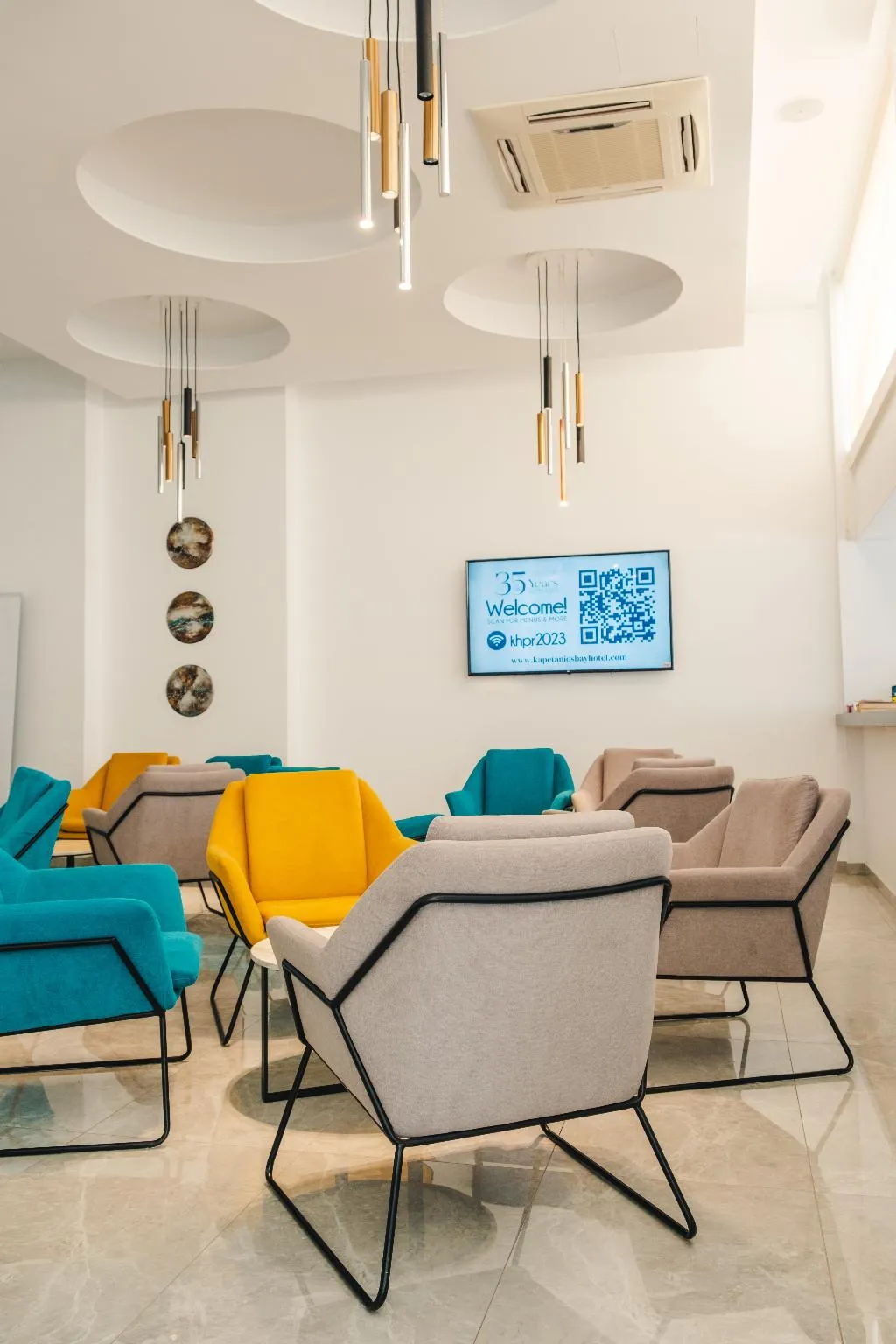 Lobby, Kapetanios Bay Hotel Protaras, Cyprus