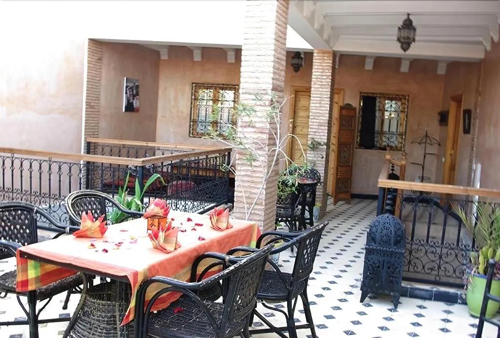 Restaurant, Riad Mellouki, Marrakech