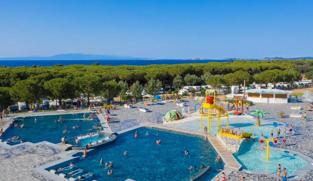 General view, Camping Baia Blu La Tortuga, Olbia