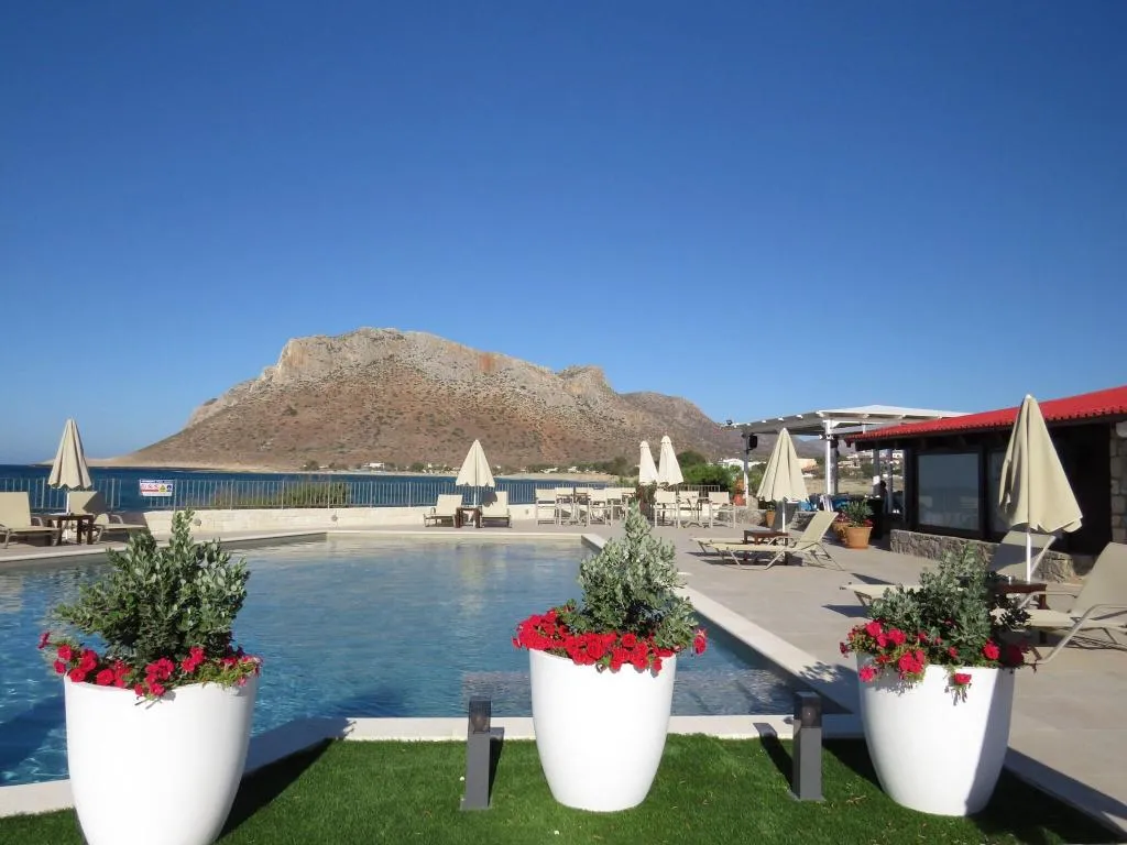 General view, Blue Beach, Crete
