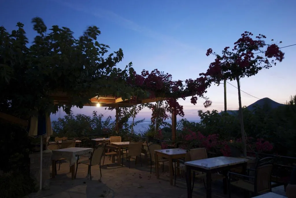 Terrace, Sarikampos Beach, Crete