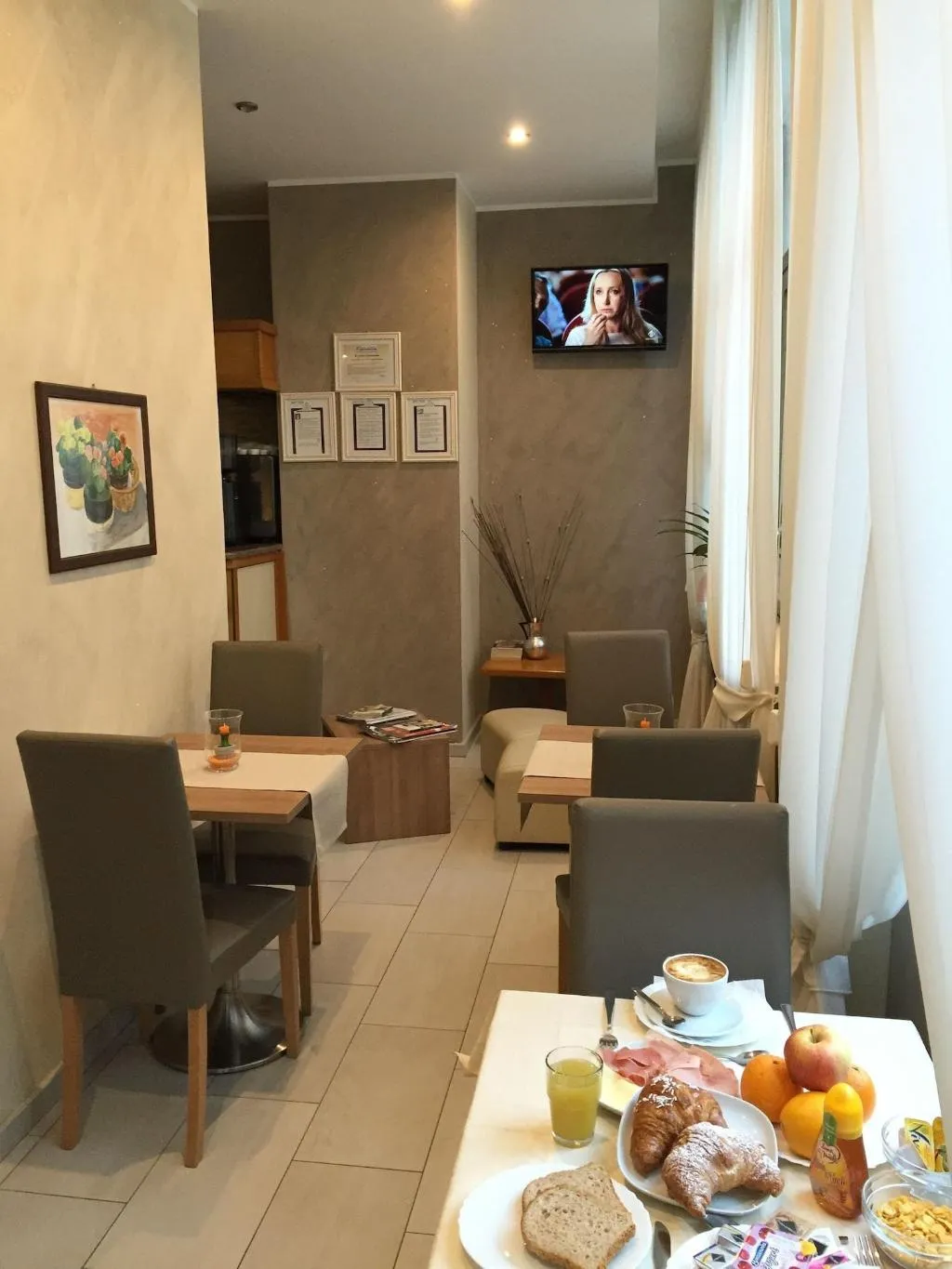 Restaurant, Hotel Montecarlo, Milan