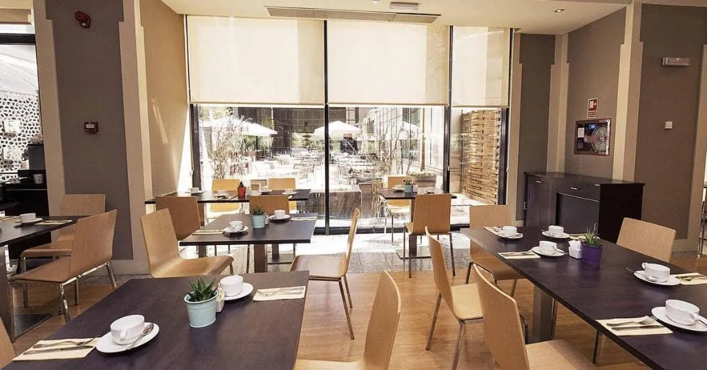 Restaurant, Melia Avenida America, Madrid