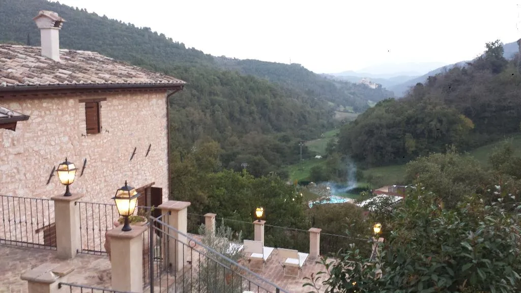 Terrace, Palazzo Del Papa Agriturismo, Perugia