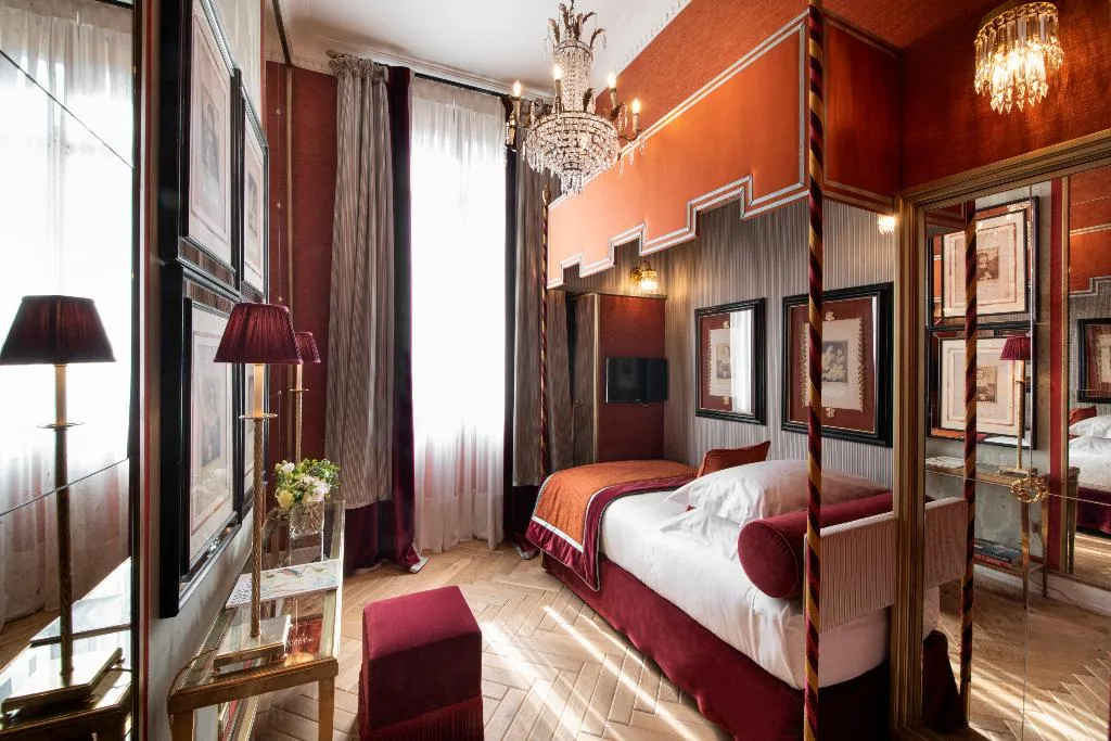 SINGLE CLASSIC Room, Helvetia & Bristol Firenze - Starhotels Collezione, Florence