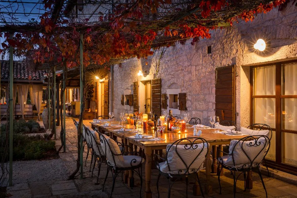 Terrace, Meneghetti Wine Hotel & Winery, Istria