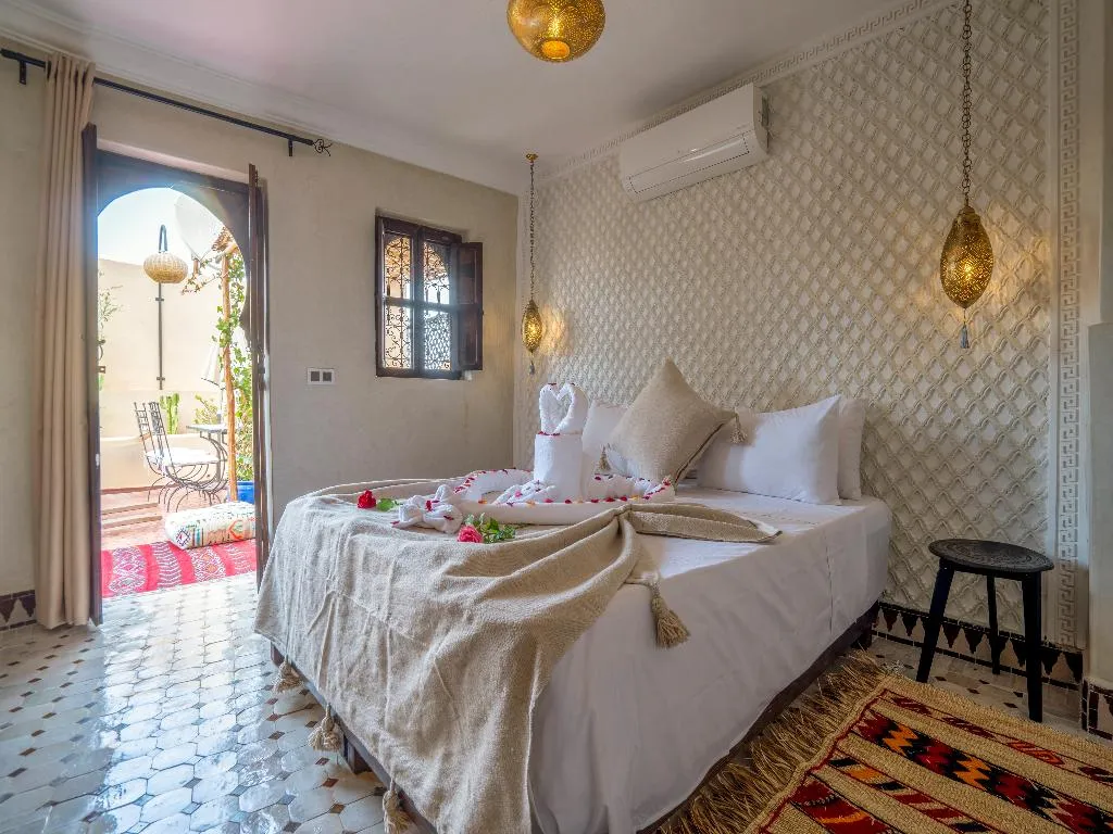 DOUBLE DELUXE WITH TERRACE Room, Riad Sun Of Kech, Marrakech