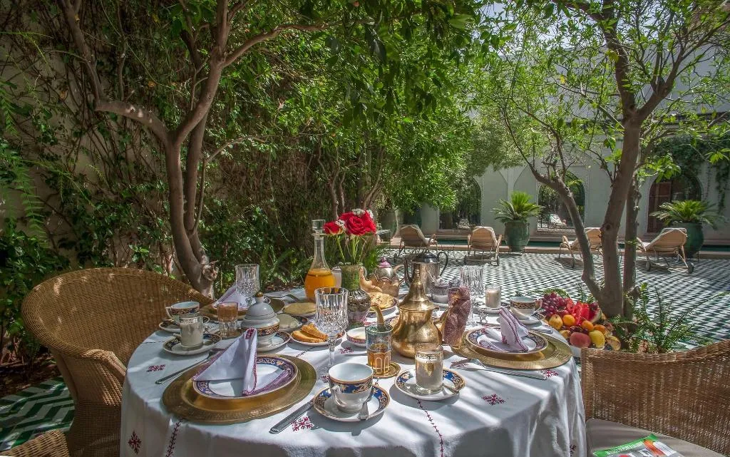 Restaurant, Riad Laurence Olivier, Marrakech