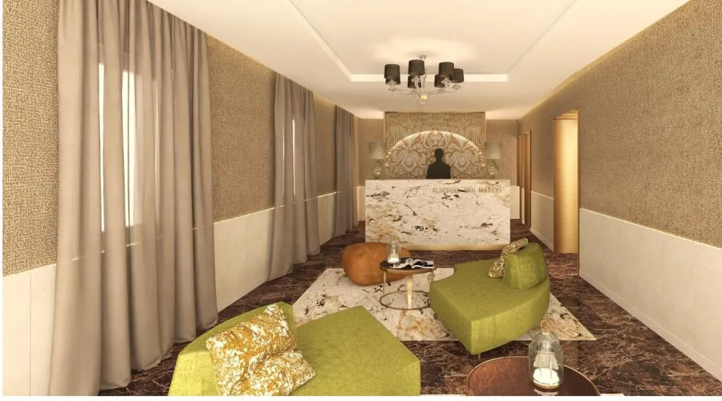 Lobby, Albergo San Marco, Venice
