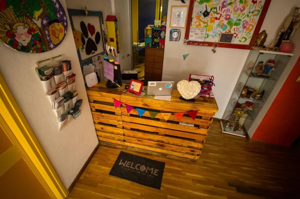 Lobby, Eco Hostel Floreale, Naples
