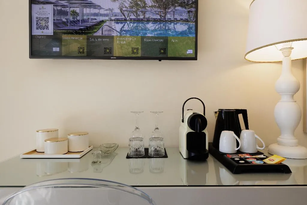 Double or Twin DELUXE GARDEN VIEW Room, Rodostamo Hotel & Spa, Corfu