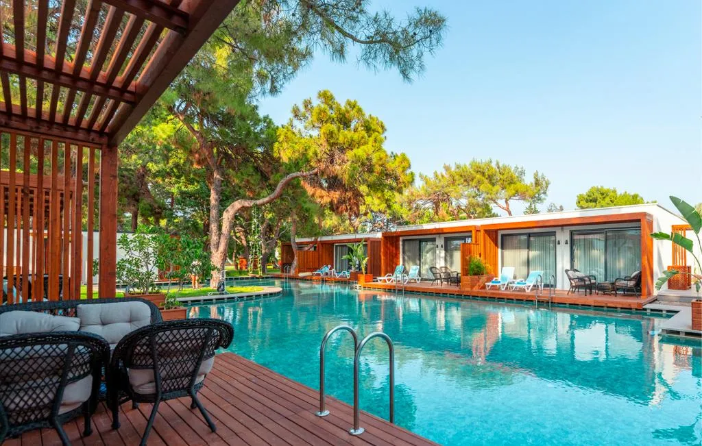 Room WITH PRIVATE POOL Room, Club Marco Polo - All Inclusive, Antalya