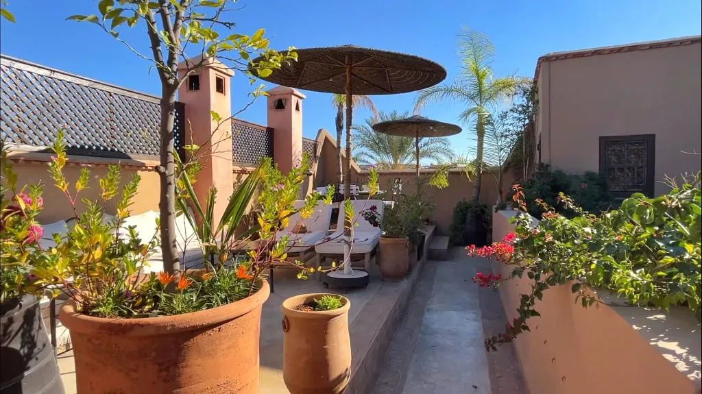 Terrace, Riad Dar Zaman, Marrakech