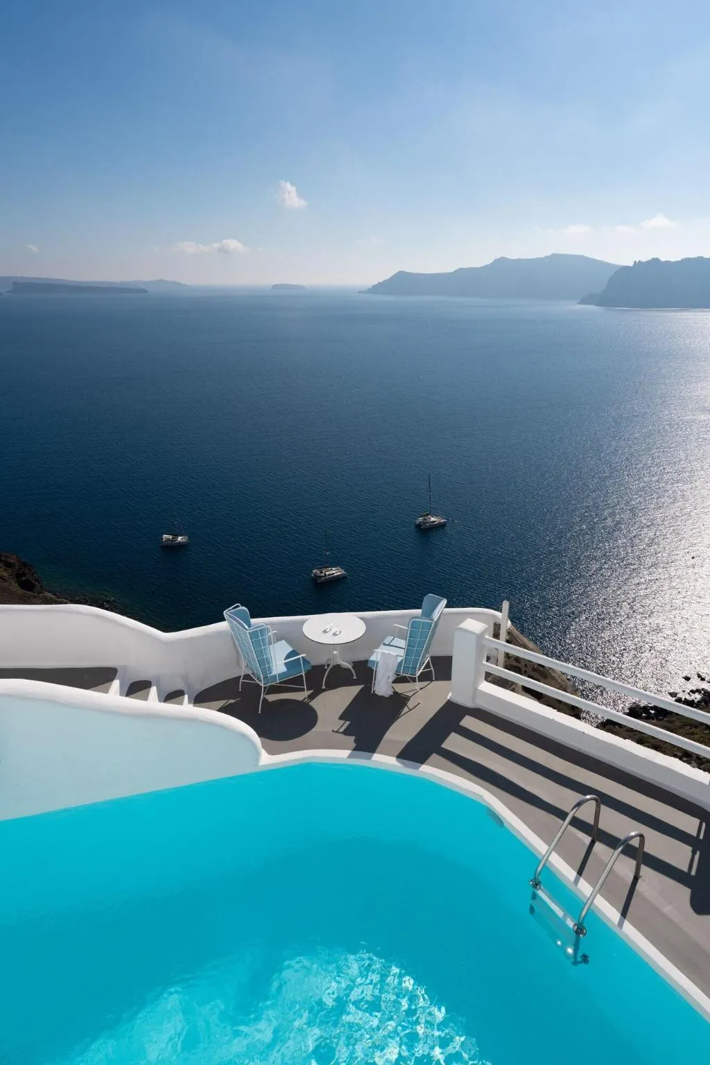 SUITE WITH PRIVATE POOL Room, Katikies Santorini - Gea House The Leading Hotels, Santorini