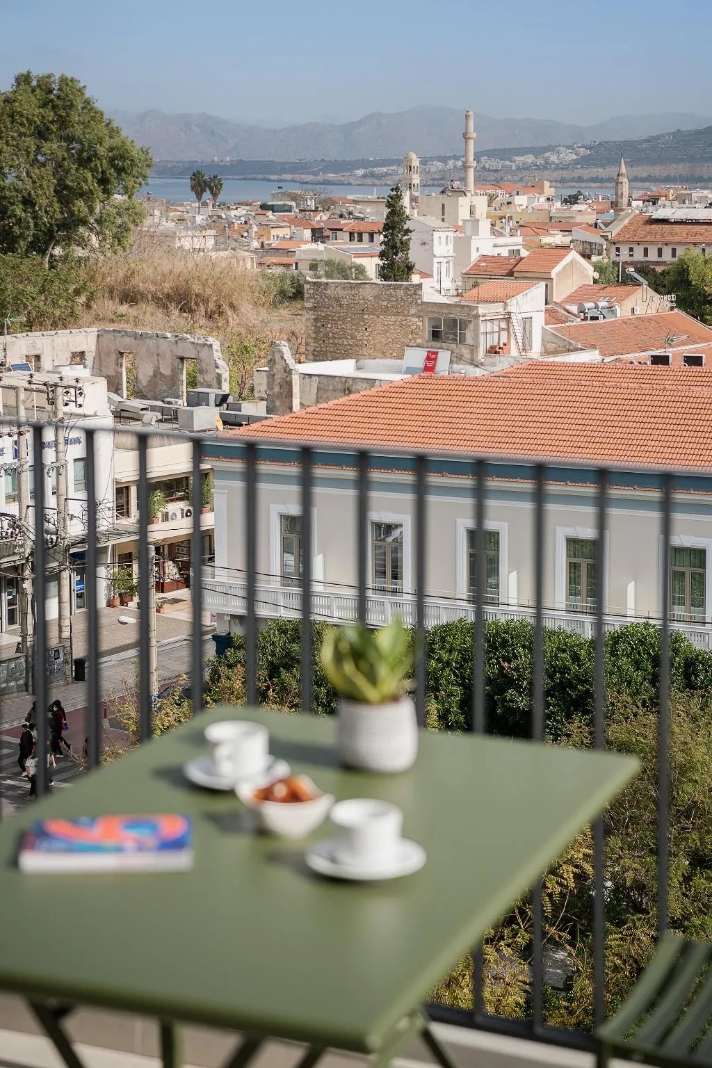 Terrace, Arkadi, Crete