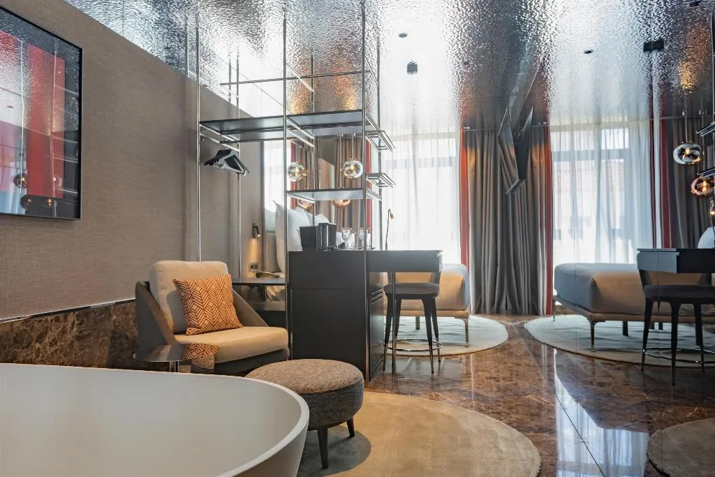 DOUBLE PREMIUM KING BED Room, Adia Aluma Athens, Curio Collection, Athens