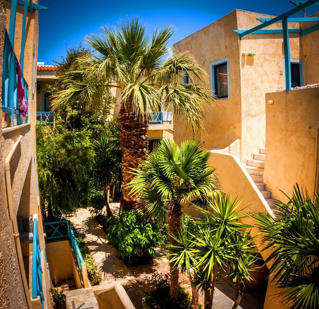Lobby, Galazio beach resort, Crete