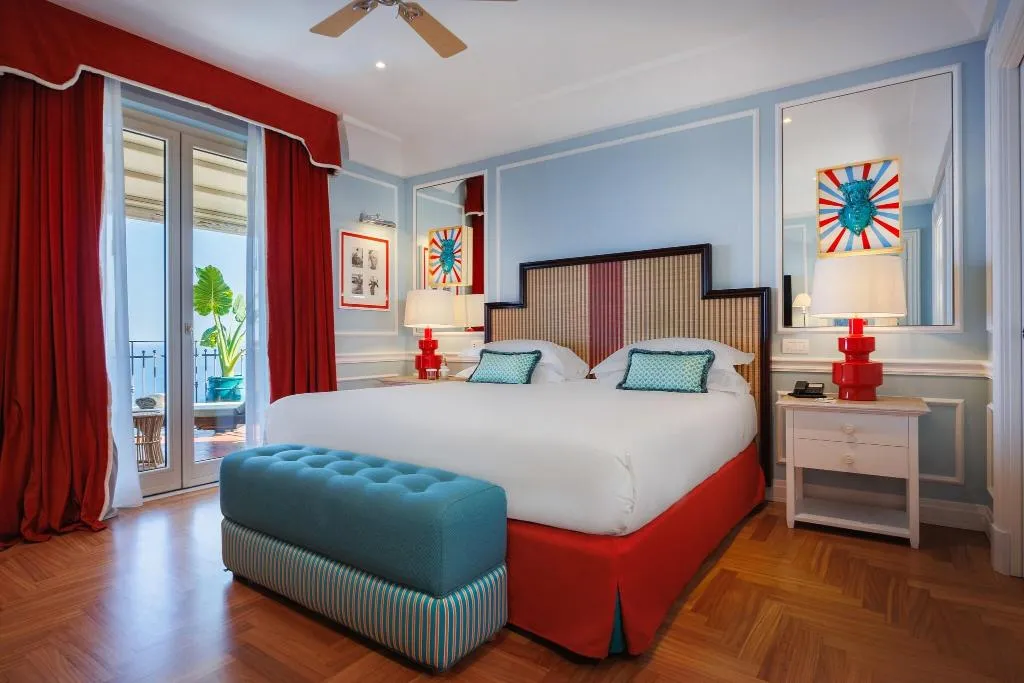 SUITE THREE BEDS Room, Grand Hotel San Pietro, Taormina