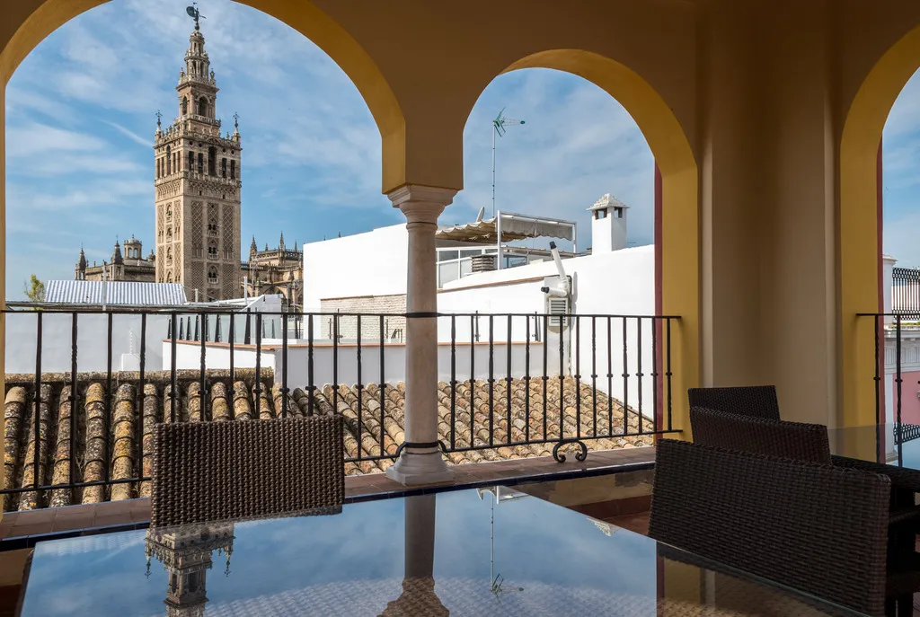 Terrace, Palacio Pinello, Seville