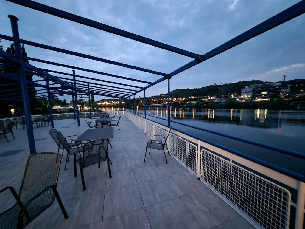 Terrace, Botel Racek, Prague
