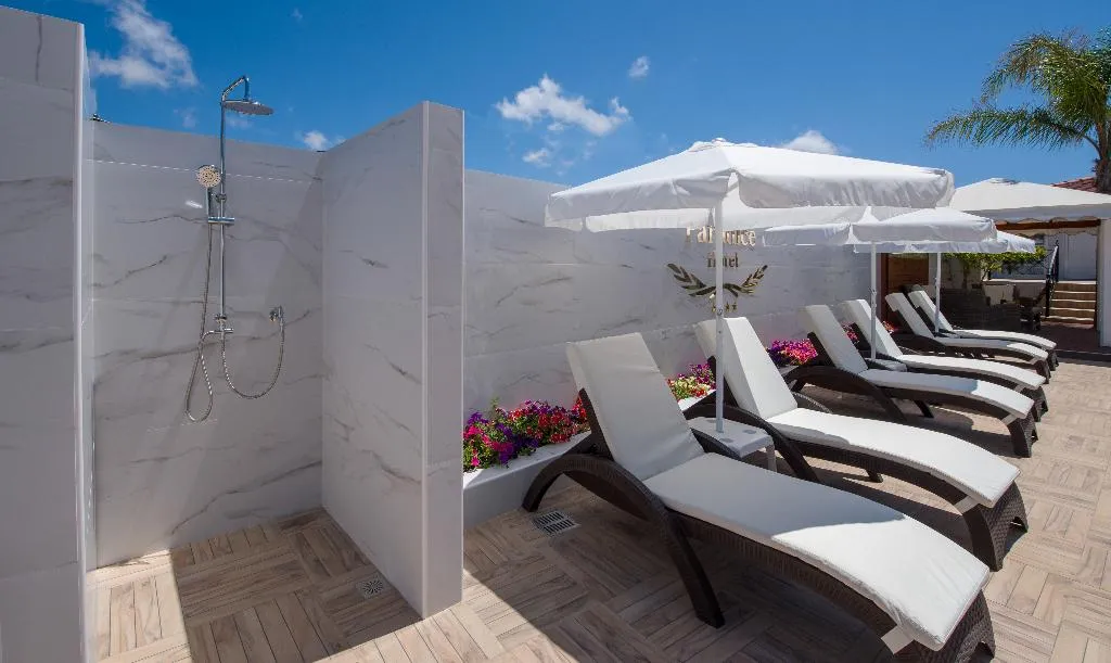 Terrace, Paradice Hotel Luxury Suites, Crete