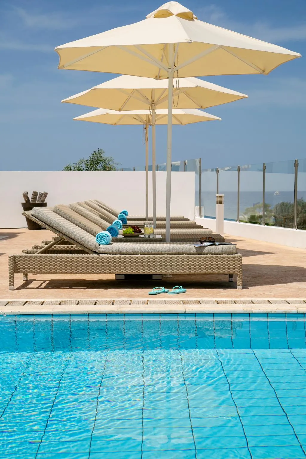 Pool, Althea Kalamies Luxury Villas, Cyprus